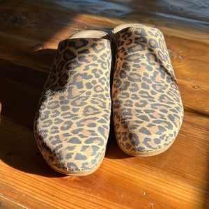 Dansko Women's Brenda Leopard Suede Mule
